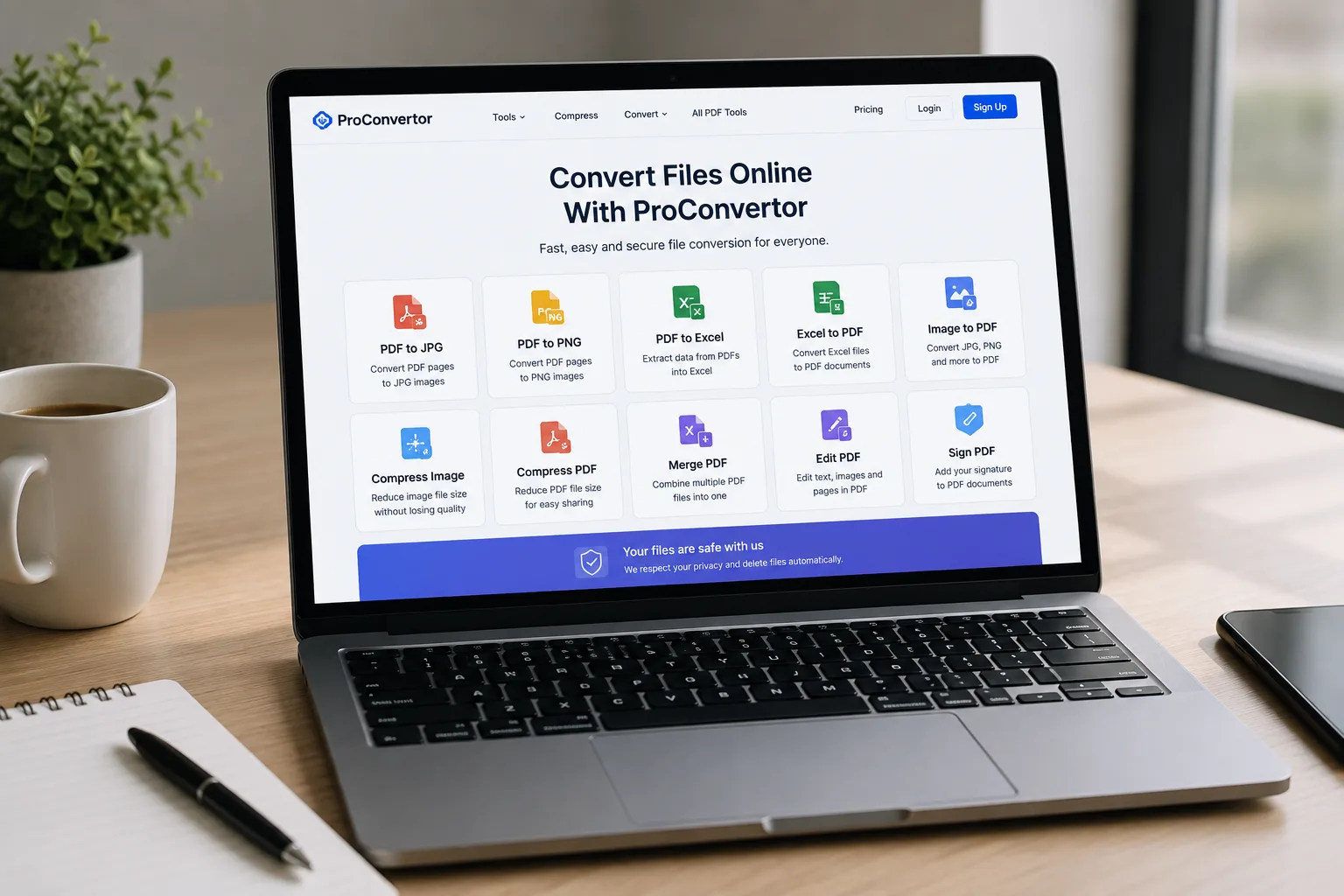 Convert Files Online With ProConvertor